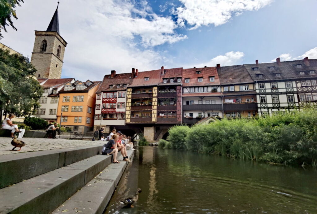 Berühmte Brücke in Thüringen: Die Krämerbrücke